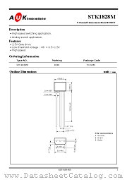 STK1828M datasheet pdf AUK Corp