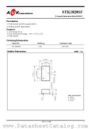 STK1828SF datasheet pdf AUK Corp