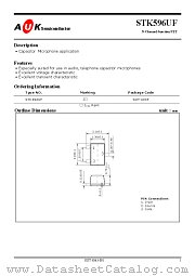 STK596UF datasheet pdf AUK Corp