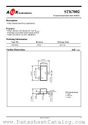 STK7002 datasheet pdf AUK Corp