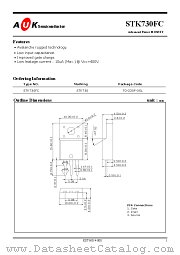 STK730FC datasheet pdf AUK Corp