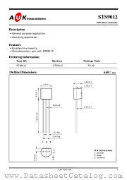 STS9012 datasheet pdf AUK Corp