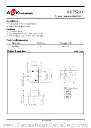 SUF520J datasheet pdf AUK Corp
