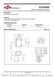 SUR496H datasheet pdf AUK Corp
