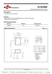 SUR498H datasheet pdf AUK Corp