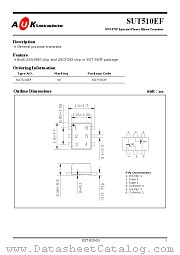 SUT510EF datasheet pdf AUK Corp