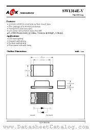 SW1314E-V datasheet pdf AUK Corp