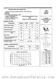 2N3740 datasheet pdf Boca Semiconductor Corporation