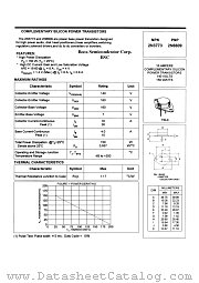 2N6609 datasheet pdf Boca Semiconductor Corporation