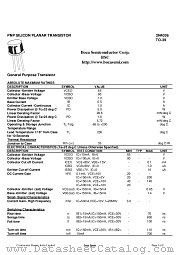 2N4036 datasheet pdf Boca Semiconductor Corporation