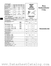 2N4238 datasheet pdf Boca Semiconductor Corporation