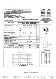 2N6423 datasheet pdf Boca Semiconductor Corporation