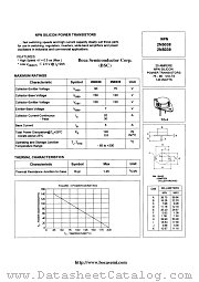 2N5038 datasheet pdf Boca Semiconductor Corporation