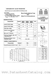 2N4901 datasheet pdf Boca Semiconductor Corporation