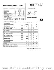 2N5322 datasheet pdf Boca Semiconductor Corporation