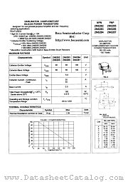 2N6285 datasheet pdf Boca Semiconductor Corporation