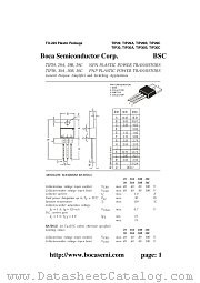 TIP29A datasheet pdf Boca Semiconductor Corporation