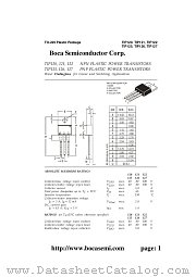 TIP120 datasheet pdf Boca Semiconductor Corporation