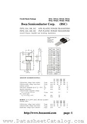 TIP31A datasheet pdf Boca Semiconductor Corporation