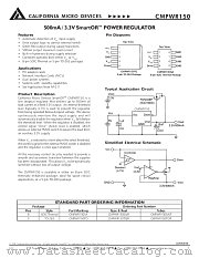 CMPWR150SAT datasheet pdf California Micro Devices Corp