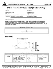 FCRN303 datasheet pdf California Micro Devices Corp