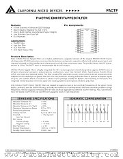 PAC150TFQT datasheet pdf California Micro Devices Corp