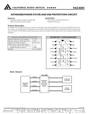 PACKBM datasheet pdf California Micro Devices Corp