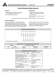 PDN003 datasheet pdf California Micro Devices Corp
