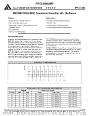 PRC1284-03S datasheet pdf California Micro Devices Corp