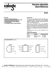 CL431S datasheet pdf Calogic