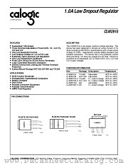 CLM2810AT datasheet pdf Calogic
