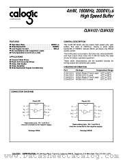 CLM4122N datasheet pdf Calogic
