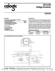 CLM7660 datasheet pdf Calogic