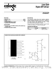 CVA2405T datasheet pdf Calogic