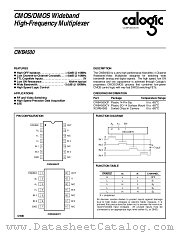 XCWB4500 datasheet pdf Calogic