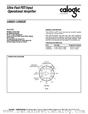 LH0032 datasheet pdf Calogic