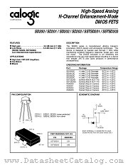 SSTSD201 datasheet pdf Calogic