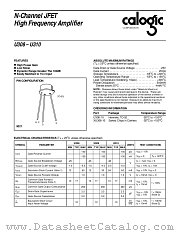XU308-10 datasheet pdf Calogic