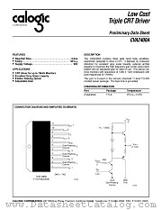 CVA2400A datasheet pdf Calogic