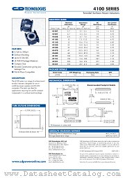 41151 datasheet pdf C&D Technologies