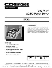 NX301-U3N datasheet pdf C&D Technologies