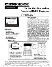 PWR5927 datasheet pdf C&D Technologies