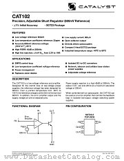 CAT102 datasheet pdf Catalyst Semiconductor