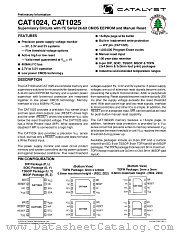 CAT1024 datasheet pdf Catalyst Semiconductor