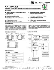 CAT24AC128 datasheet pdf Catalyst Semiconductor