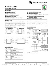 CAT24C01B datasheet pdf Catalyst Semiconductor