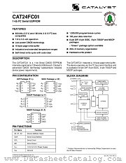 CAT24FC01 datasheet pdf Catalyst Semiconductor