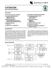 CAT28C256 datasheet pdf Catalyst Semiconductor