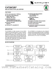 CAT28C257 datasheet pdf Catalyst Semiconductor