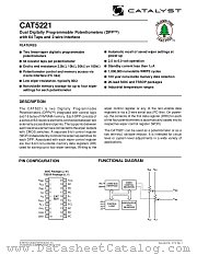 CAT5221 datasheet pdf Catalyst Semiconductor